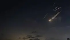 شلیک ممتد پدافند در غرب تهران