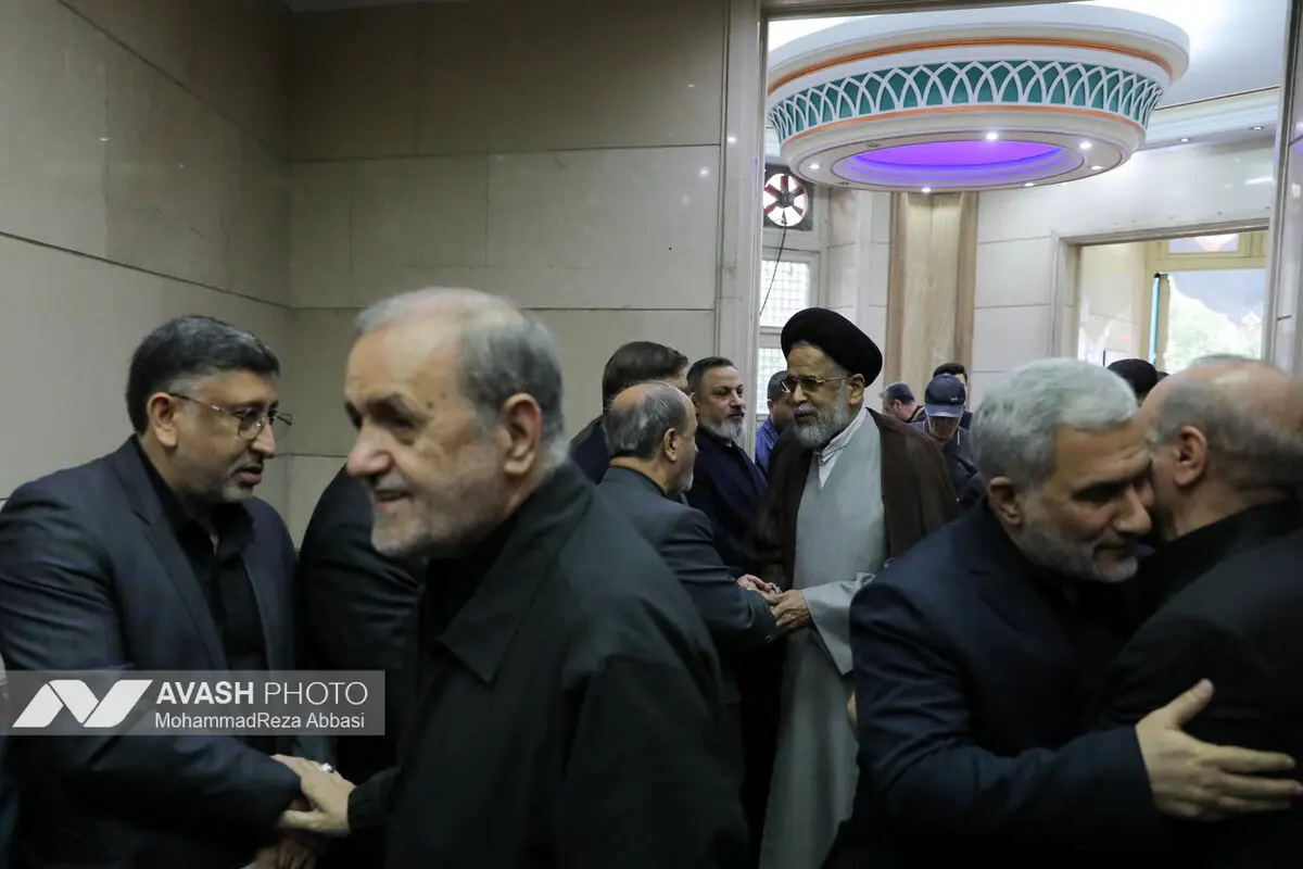 مراسم گرامیداشت شهید علی لاریجانی و فرزندش شهید مرتضی لاریجانی
