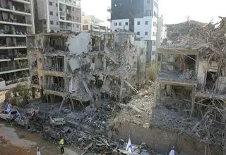 اسرائیل در آتش موشک‌های ایران
