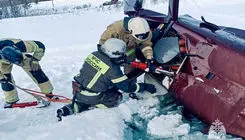 سقوط بالگرد در روسیه 