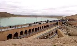 وضعیت تاسف‌بار سد فریمان در دی ماه ۱۴۰۴