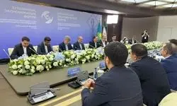 تاکید وزیر صمت بر گسترش همکاری‌های اقتصادی بین ایران و قزاقستان