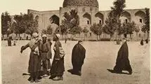 عکس/ نمایی خاص و دیدنی از میدان نقش جهان اصفهان در دوران قاجاریه
