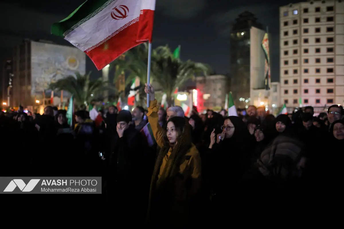 مراسم عزاداری در سوگ رهبر شهید انقلاب - تهران