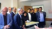 بقائی و نمایندگان اقلیت از مجروحان حمله اسرائیل به تهران عیادت کردند