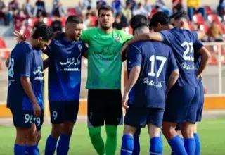 داماش با ۱۲ بازیکن برابر صنعت‌نفت در آبادان