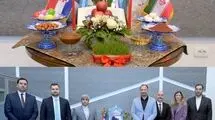 سفره هفت سین ایرانى در پارلمان کرواسی