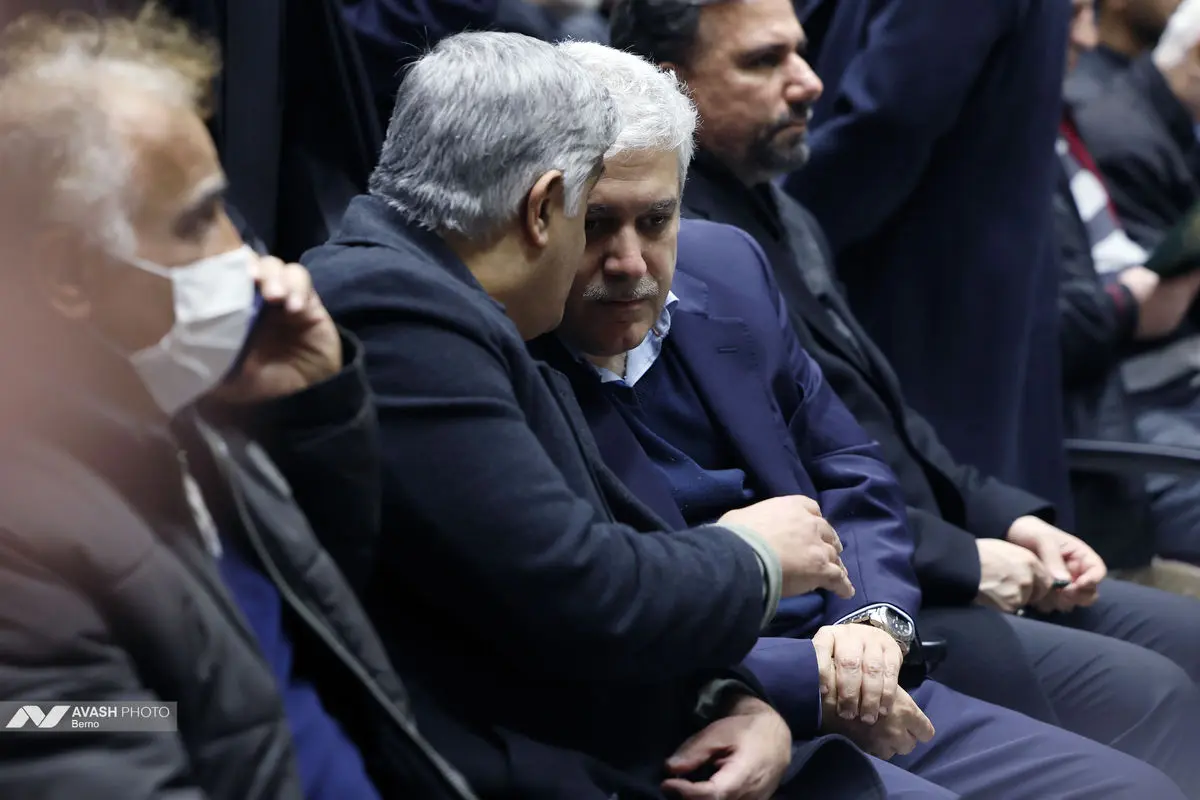 مراسم ختم والده محمد شریعتمداری مدیرعامل شرکت هلدینگ خلیج فارس