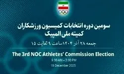 اشتباه در انتخابات کمیسیون ورزشکاران