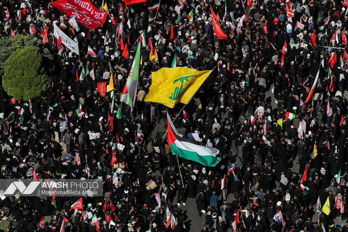 مراسم تشییع پیکر مطهر رهبر شهید انقلاب - مشهد