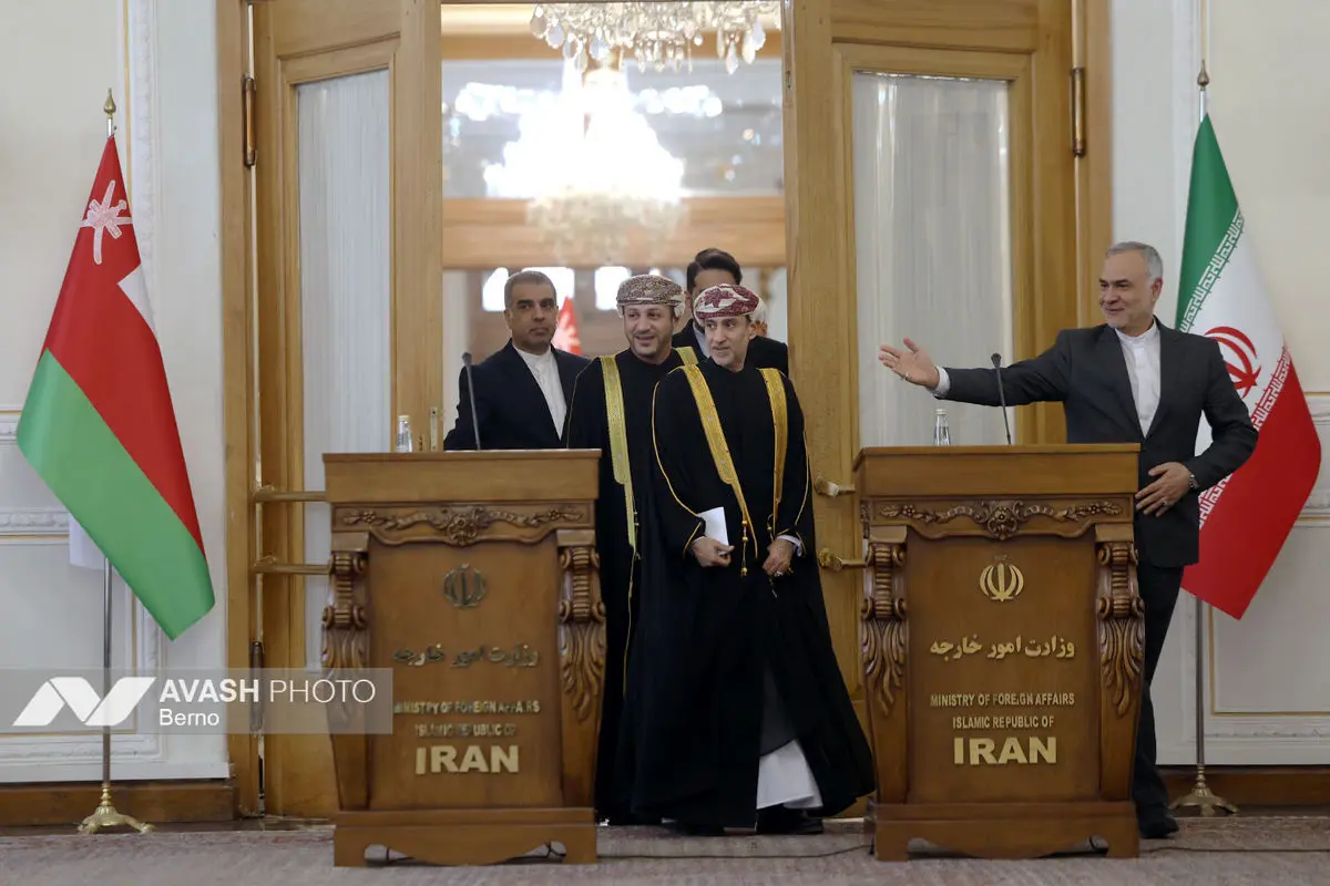 دیدار وزیر خارجه عمان با وزیر خارجه ایران