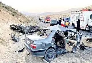 مرگ جوانی در جاده‌های ناایمن