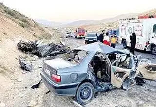 مرگ جوانی در جاده‌های ناایمن