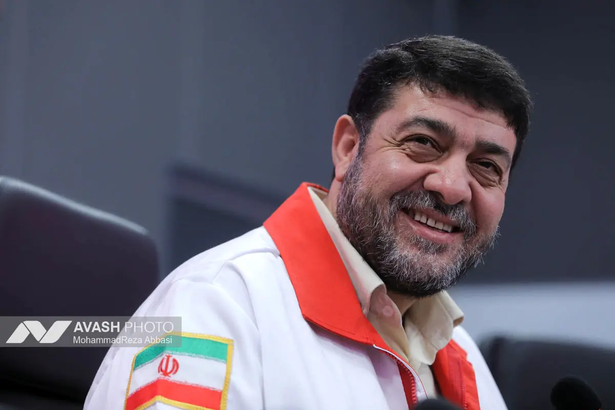 نشست خبری جمعیت هلال احمر
