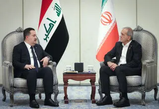 رئیس‌جمهور با نخست وزیر عراق دیدار کرد 