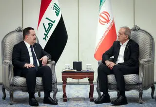 رئیس‌جمهور با نخست وزیر عراق دیدار کرد 