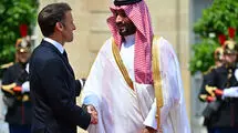 تأکید مکرون و بن سلمان بر راهکارهای دیپلماتیک برای حل مناقشات