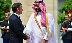 تأکید مکرون و بن سلمان بر راهکارهای دیپلماتیک برای حل مناقشات
