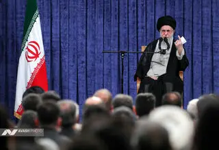 عزاداری شهادت امام رضا (ع) با حضور رهبر انقلاب