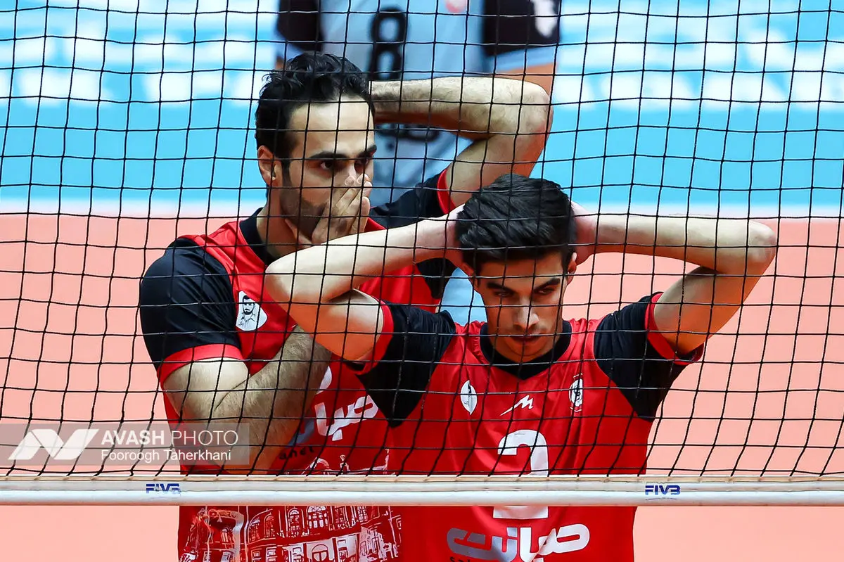 دیدار تیم های والیبال شهرداری ارومیه و سپاهان