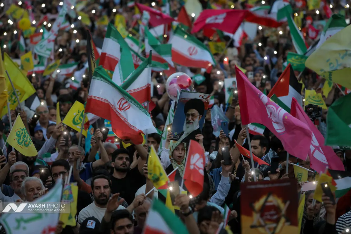 راهپیمایی کیلومتری غدیر در تهران