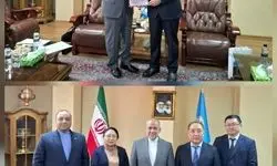 تاکید بر همکاری ایران و قرقیزستان در دیدار سفرای ۲ کشور در آستانه