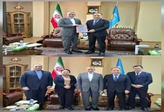 تاکید بر همکاری ایران و قرقیزستان در دیدار سفرای ۲ کشور در آستانه