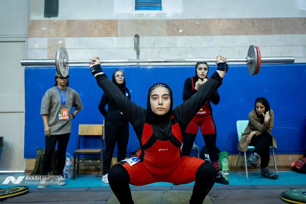 مسابقات وزنه برداری قهرمانی نوجوانان ایران زنان