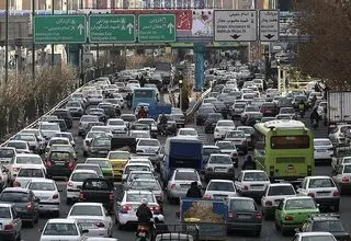 ترافیک سنگین در برخی ورودی‌های تهران