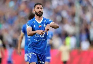 پایان فصل برای مهاجم چپ پای استقلال!