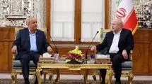 دیدار معاون جبهه مردمی فلسطین با رئیس مجلس ایران
