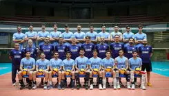 اعلام برنامه دیدارهای تیم والیبال ایران