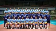 اعلام برنامه دیدارهای تیم والیبال ایران