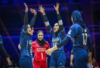 تاریخ سازی زنان ایران در والیبال قهرمانی آسیا/یک گام تا جهانی شدن!