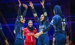 تاریخ سازی زنان ایران در والیبال قهرمانی آسیا/یک گام تا جهانی شدن!