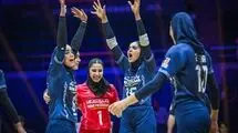 تاریخ سازی زنان ایران در والیبال قهرمانی آسیا/یک گام تا جهانی شدن!