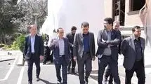 معاون علمی رییس‌جمهور از ساختمان آسیب‌دیده انستیتو پاستور بازدید کرد 