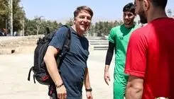 حضور مایکل اونینگ در تمرین امروز سرخپوشان