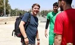 حضور مایکل اونینگ در تمرین امروز سرخپوشان