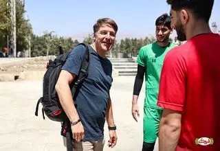 حضور مایکل اونینگ در تمرین امروز سرخپوشان