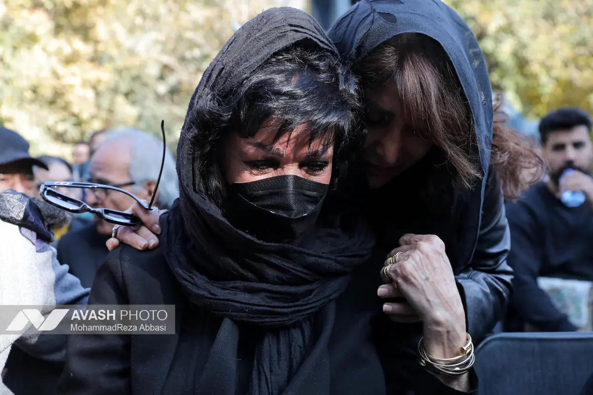 مراسم تشییع پیکر هادی مرزبان