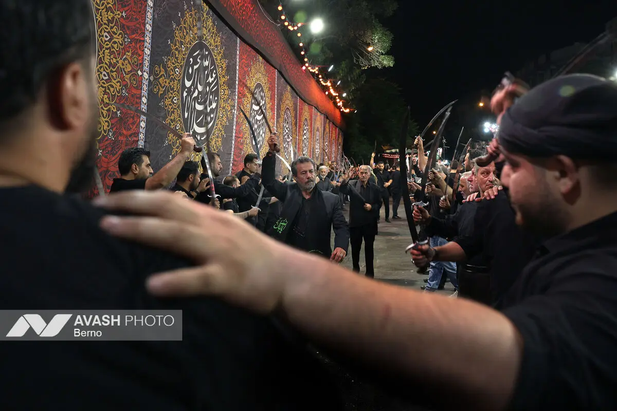 مراسم عزاداری مشق شمشیر