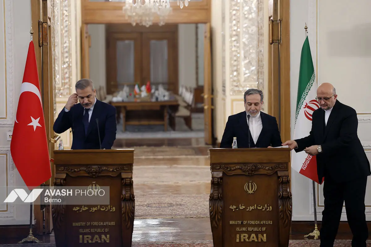 دیدار وزرای امور خارجه ایران و ترکیه