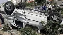 فیلم لحظه مچاله شدن خودرو ال 90 و پژو 206 در شاخ به شاخ وحشتناک