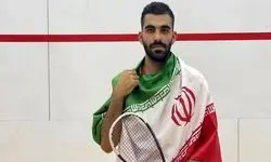 ملی‌پوش اسکواش ایران به مقام قهرمان PSA قطر دست یافت