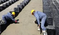آغاز عملیات نصب سکوهای بتنی ضلع شمالی ورزشگاه آزادی