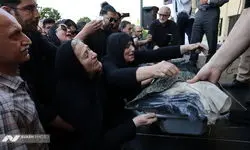 تشییع پیکر «محمدرضا سوخته سرایی»