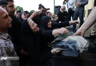 تشییع پیکر «محمدرضا سوخته سرایی»