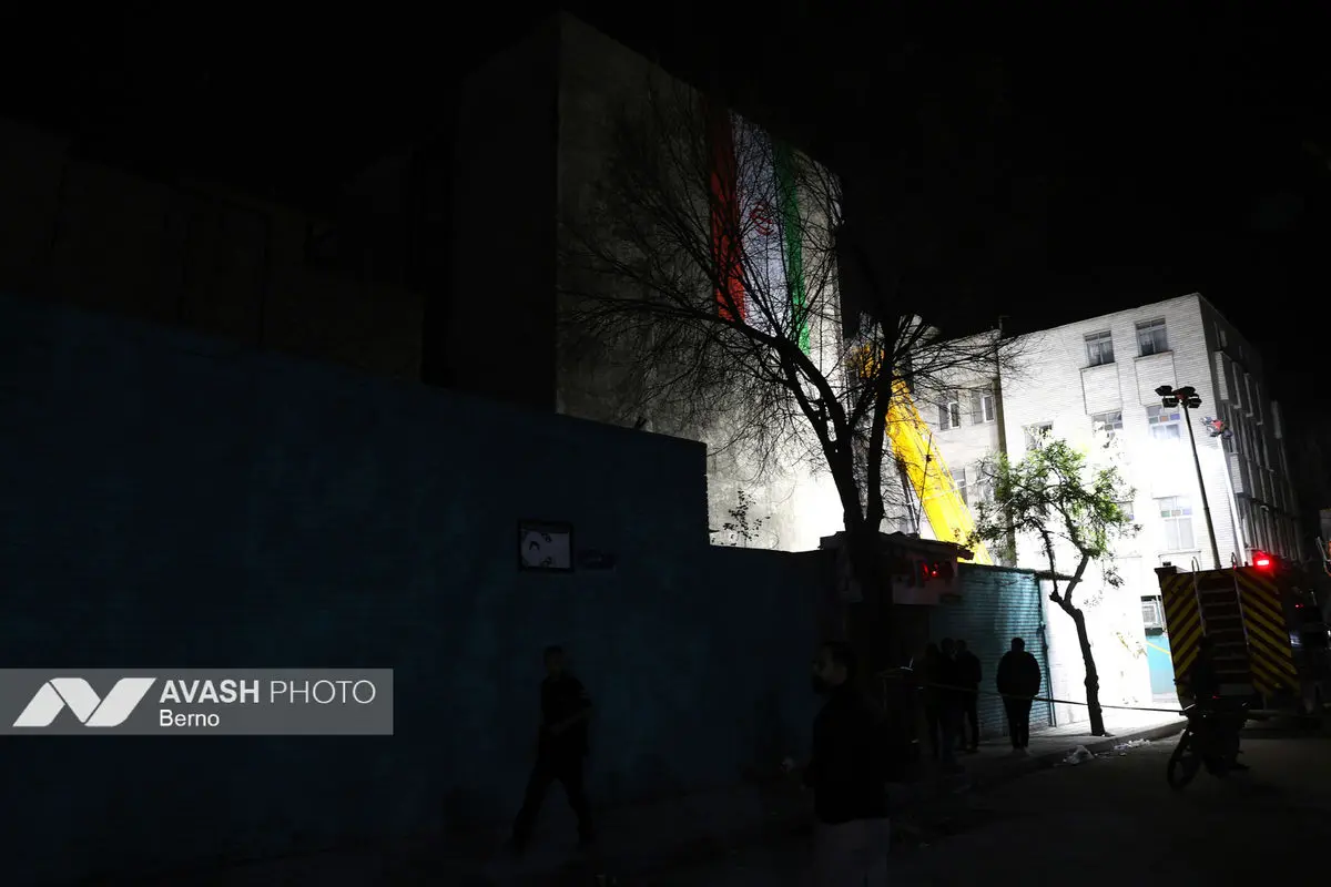 خسارات ناشی از تجاوز هوایی آمریکا و رژیم صهیونیستی تهران ـ۷ فروردین ۱۴۰۵