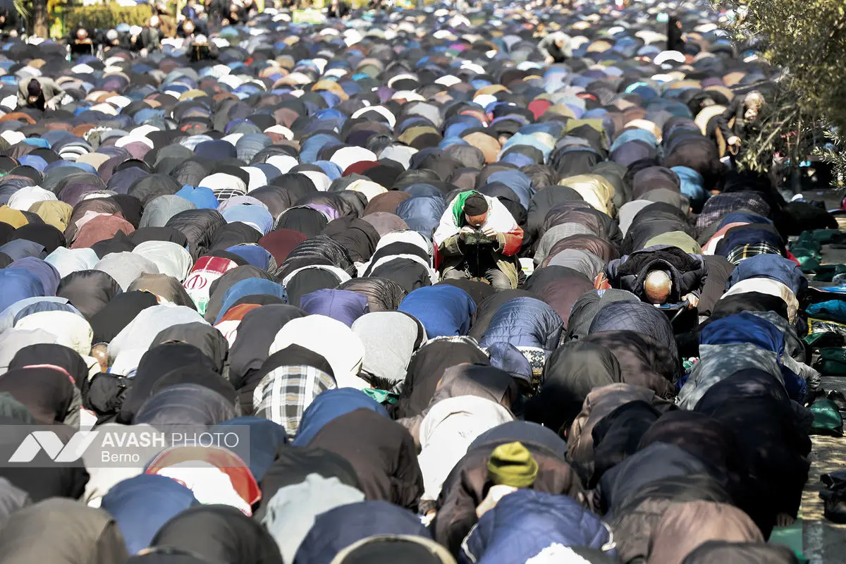 نماز سیاسی - عبادی جمعه تهران